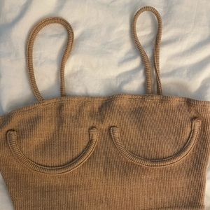 Zaful tank top- beige size S